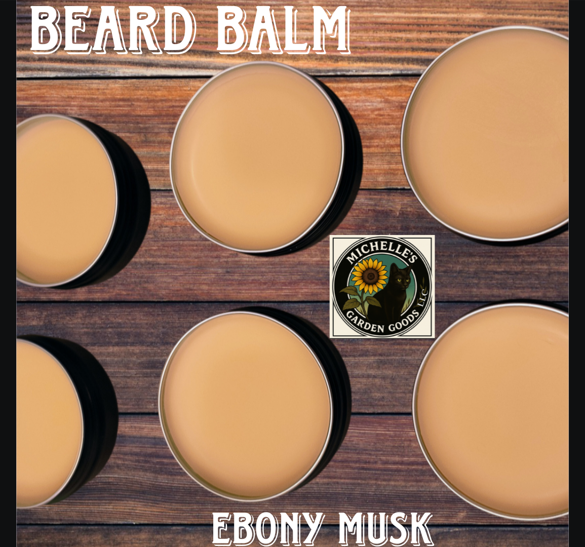 Ingredients: Beeswax, Shea butter, Mango Butter, Argan Oil, Jojoba Oil, Stearic Acid, Cetyl Alcohol, Vitamin E Oil and Ebony Musk Fragrance. 1 Oz