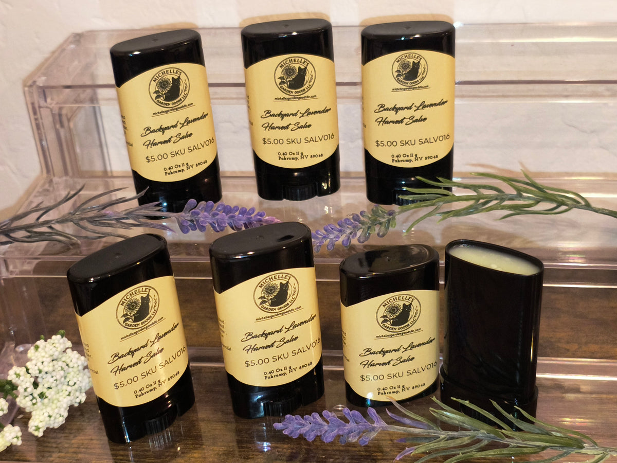 Backyard Lavender Harvest Salve