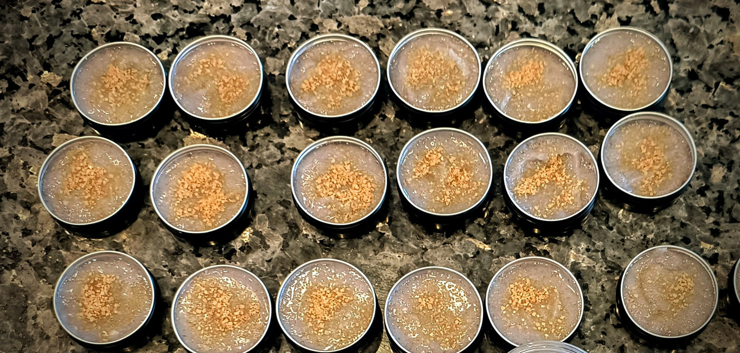 Fruity Pebbles Emulsified Sugar Scrub with Spoon