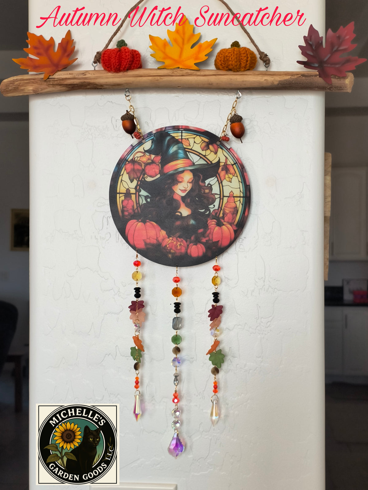 Autumn Witch Multi Strand Suncatcher