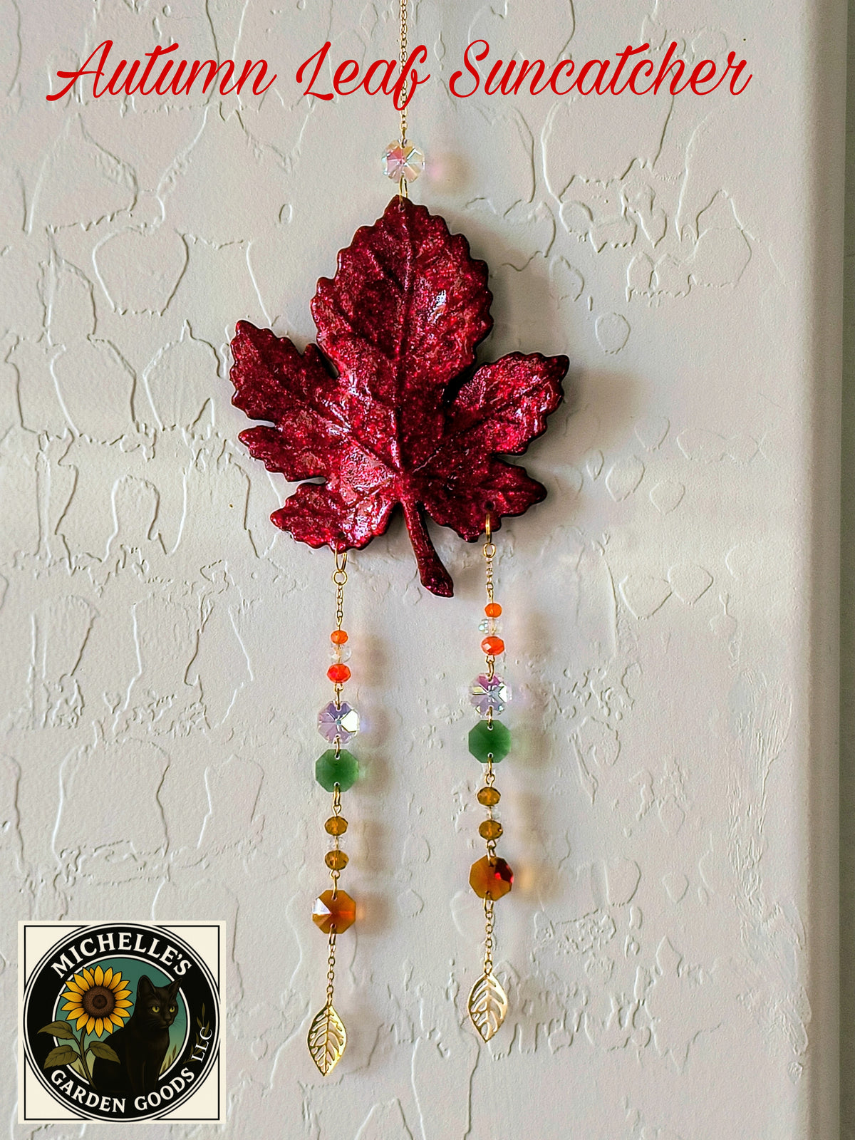 Autumn Leaf Suncatcher