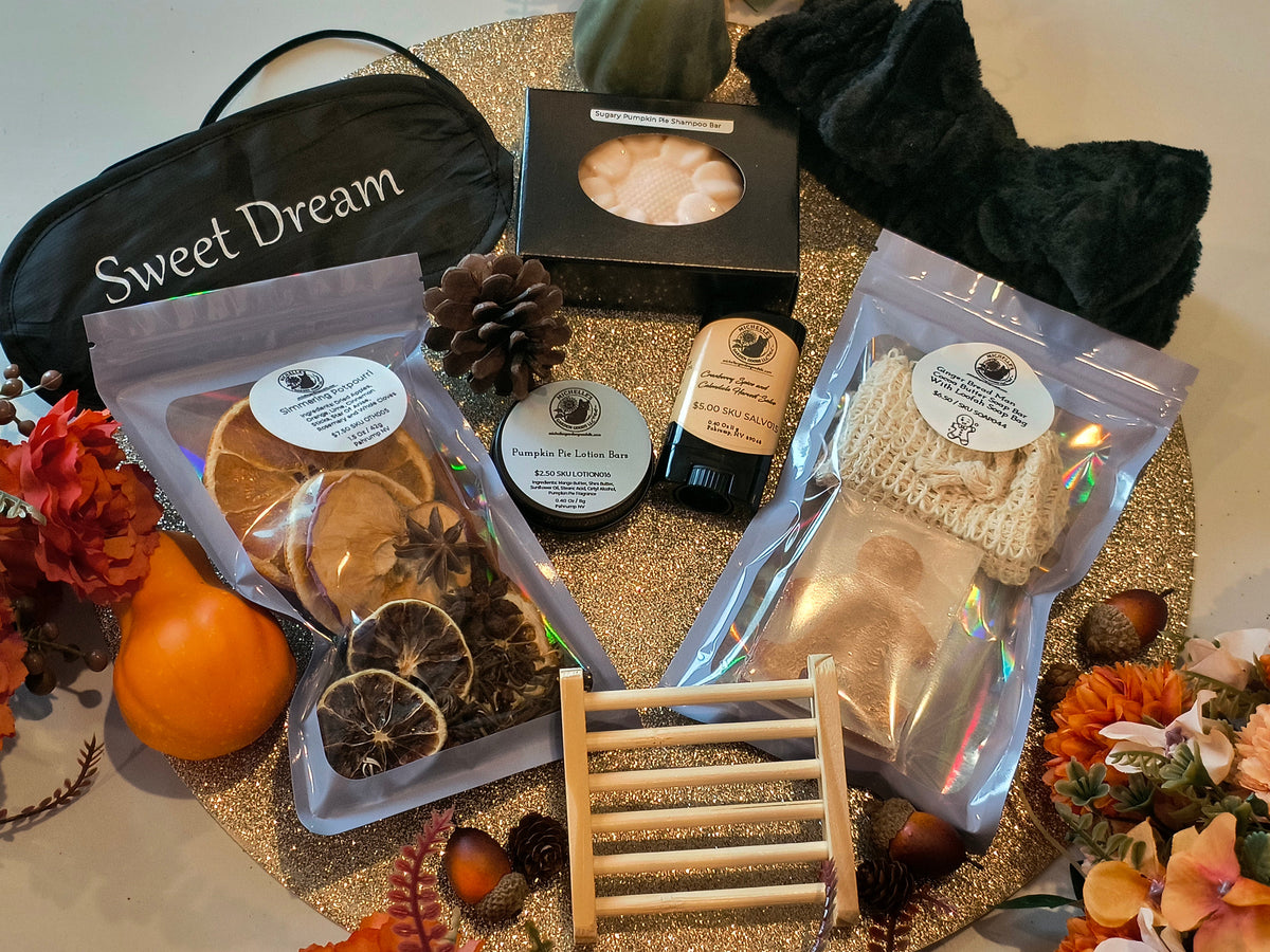 Cozy Autumn Self-Care Gift Basket