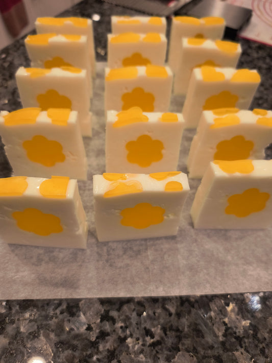 Fruity Pebbles Cocoa Butter Soap Bar With Loofah Soap Bag