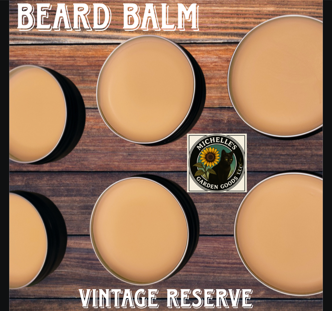 Vintage Reserve Beard Balm has a clean scent. 

Elevate your grooming routine with our luxurious beard balm, meticulously crafted to soften unruly facial hair, tame flyways, and keep your beard looking sharp and healthy. This powerful formula doesn't just manage your beard; it deeply nourishes the hair and the skin underneath to prevent dryness and itchiness.

How to Use: Scrape a small, pea-sized amount of balm with your thumbnail (a little goes a long way) and warm it between your palms until melted. Work