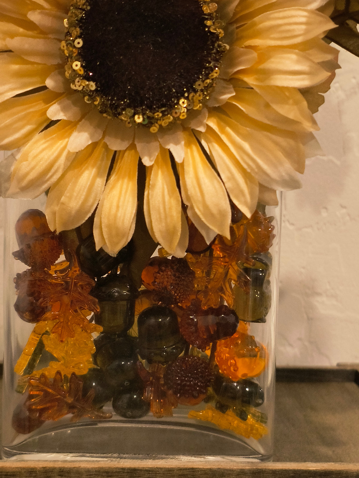 Autumn Wolf Floral Arrangement
