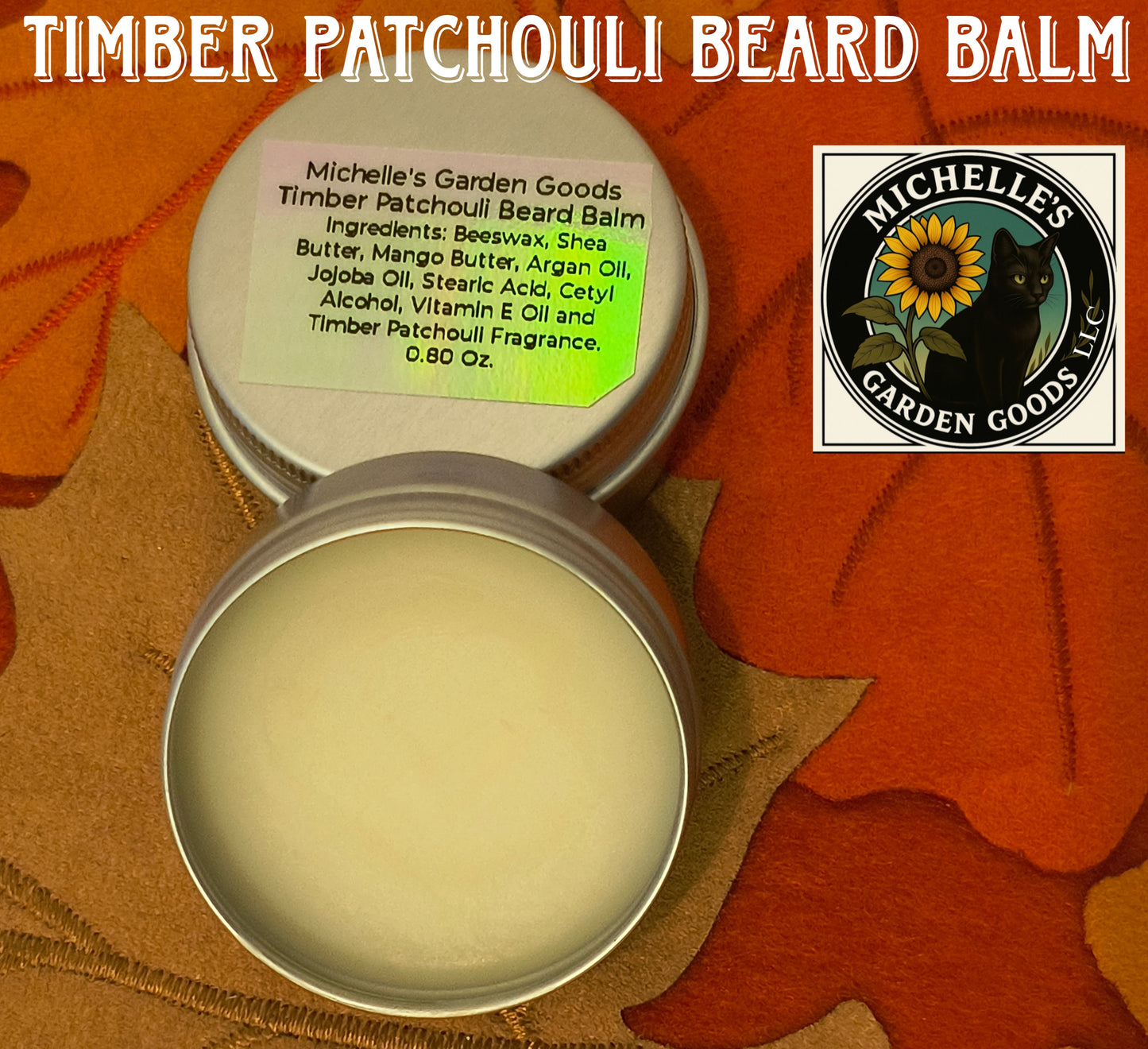 Timber Patchouli Beard Balm