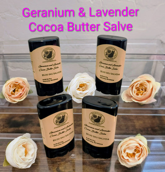 Geranium & Lavender Cocoa Butter Salve