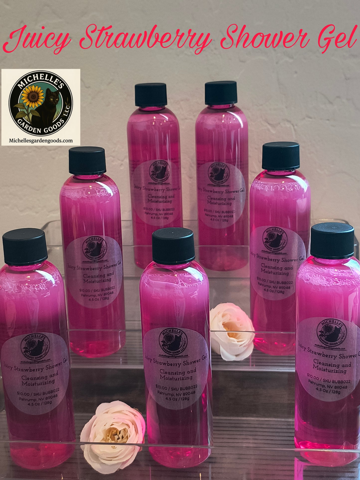 Juicy Strawberry Shower Gel