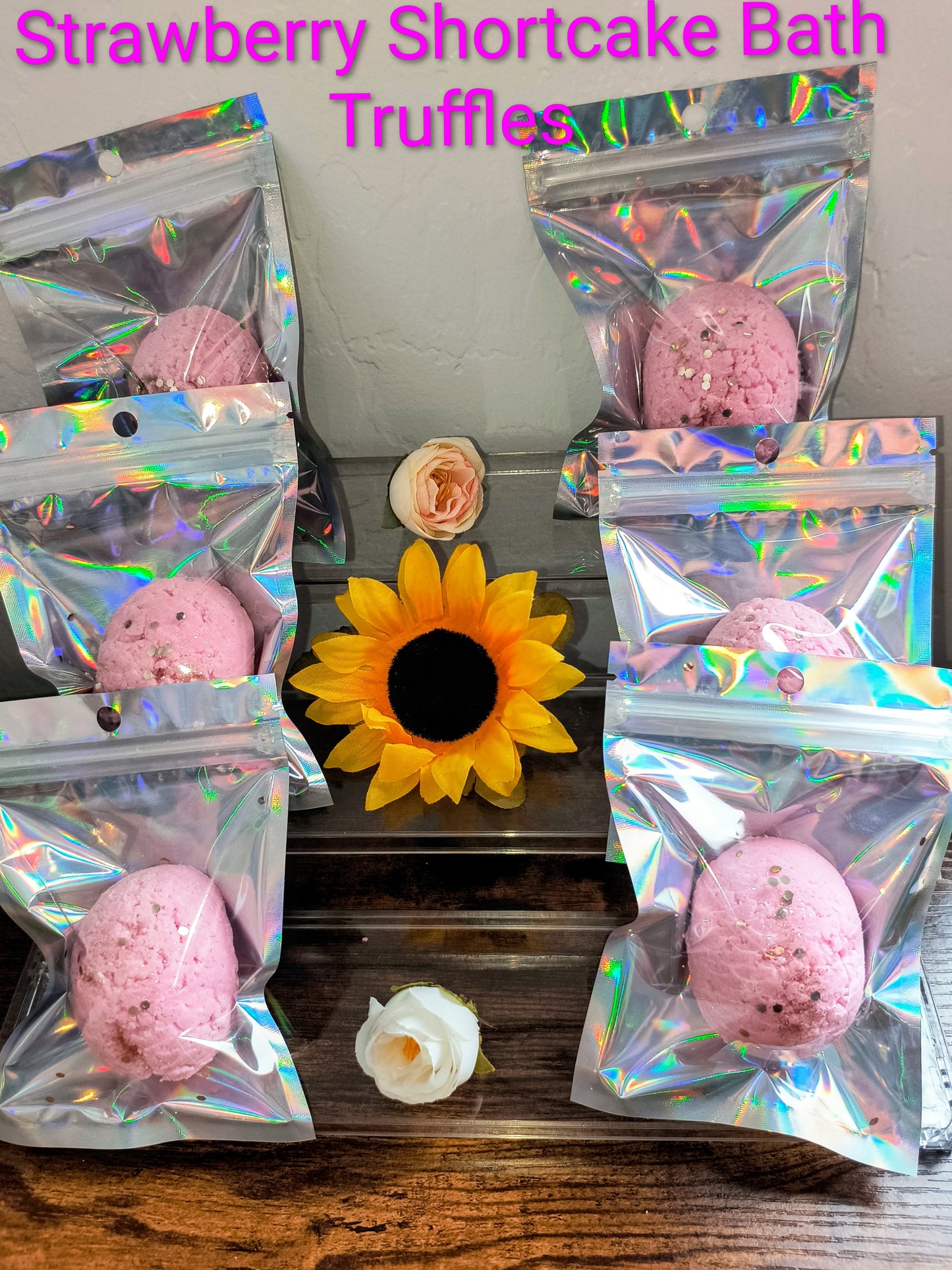 Strawberry Shortcake Bath Truffles