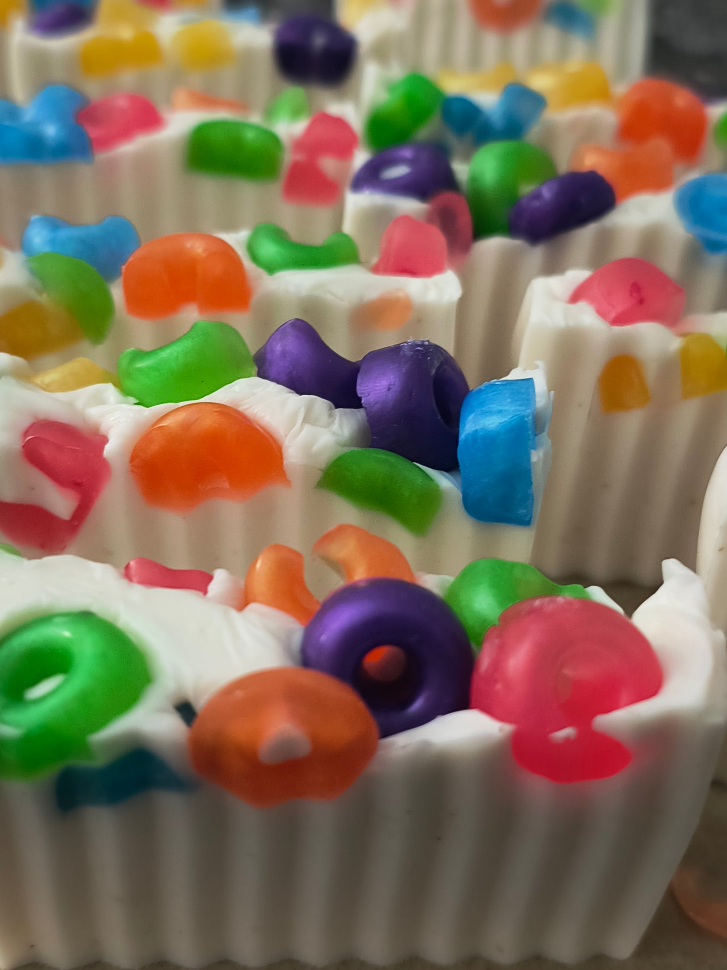 Fruit Loops Oatmeal Soap Bars With Loofah Soap Bag