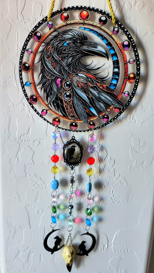 Raven Suncatcher
