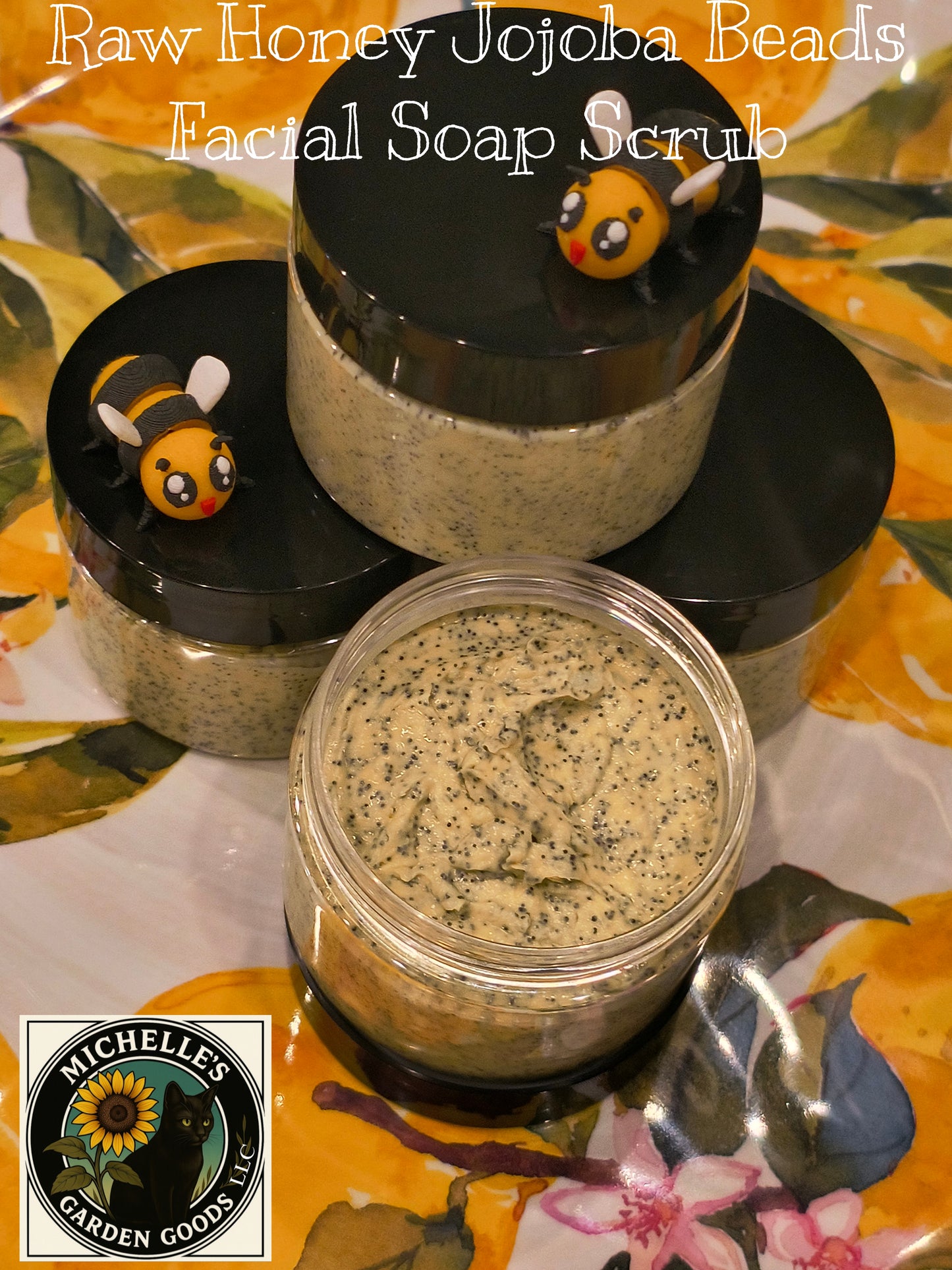 Raw Honey Jojoba Beads Facial Soap