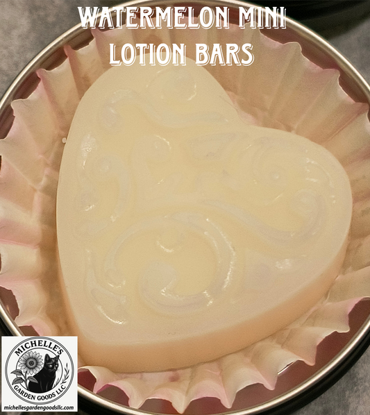 Watermelon Mini Lotion Bars