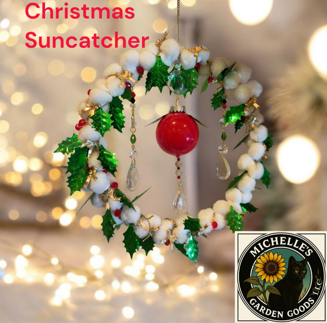 Crystal Christmas Suncatcher