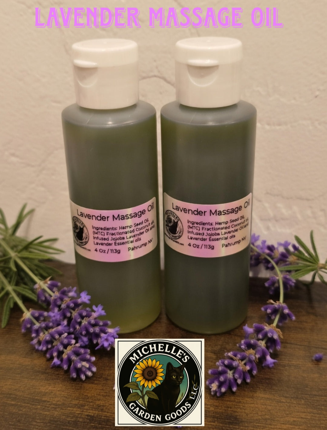 Lavender Massage Oil
