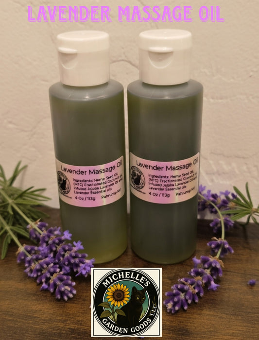 Lavender Massage Oil