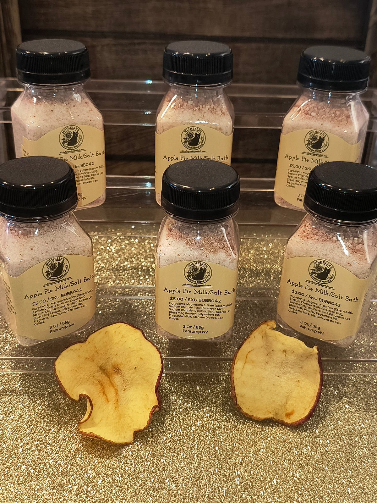 Apple Pie Milk Salt Bath
