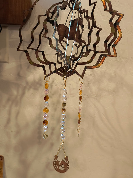 Metal Horse Suncatcher