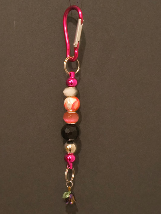 This Cute Decorative Beaded Keychain Will Brighten Up Your Drive. It Can Always Help You Find Your Keys With All The Pretty Glass And Acrylic Beads.




Dimensions .6.5" x 1.5" x .5". Weight 0.53 Oz.