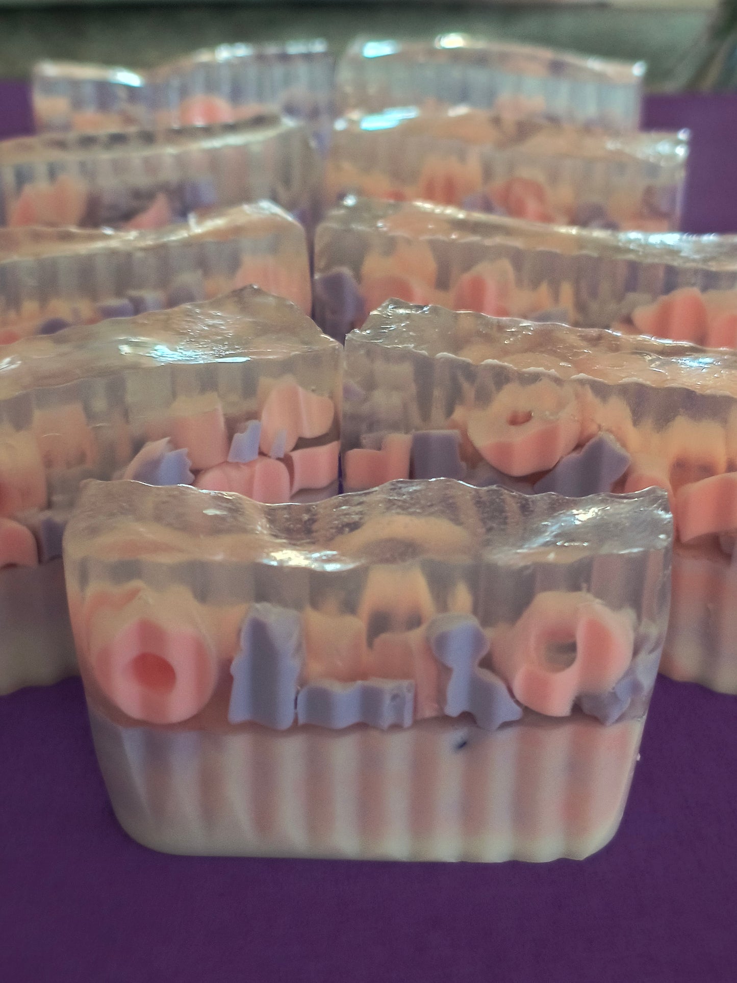 Fruity Pebbles Soap Bars With Loofah Soap Bag