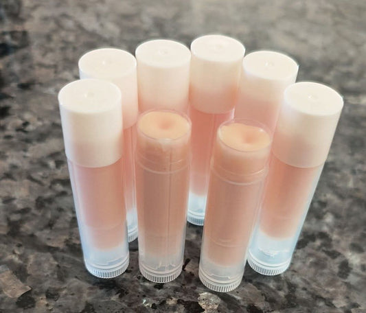 Unflavored Lip Balm/ Gloss With Keychain Holder