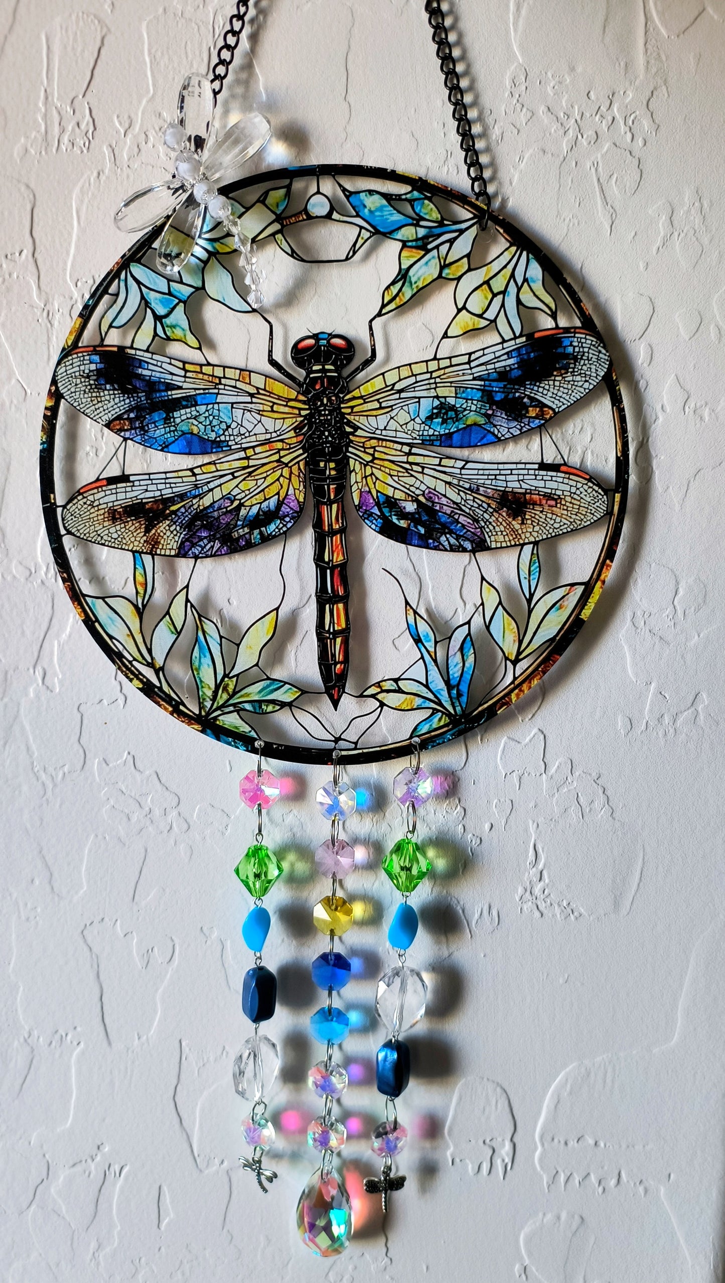 Dragonfly Suncatcher in Blue