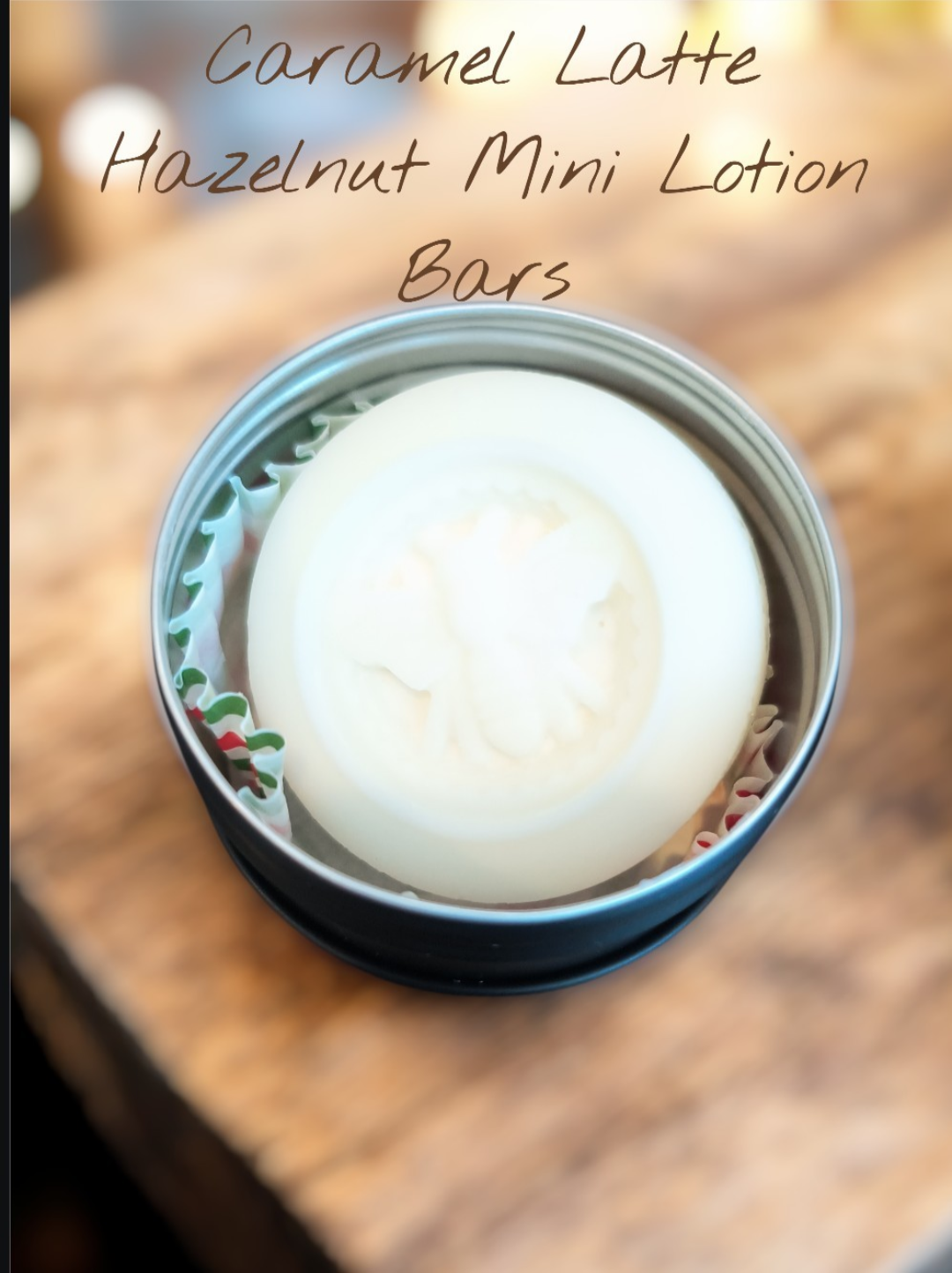 Caramel Latte Hazelnut Lotion Bars